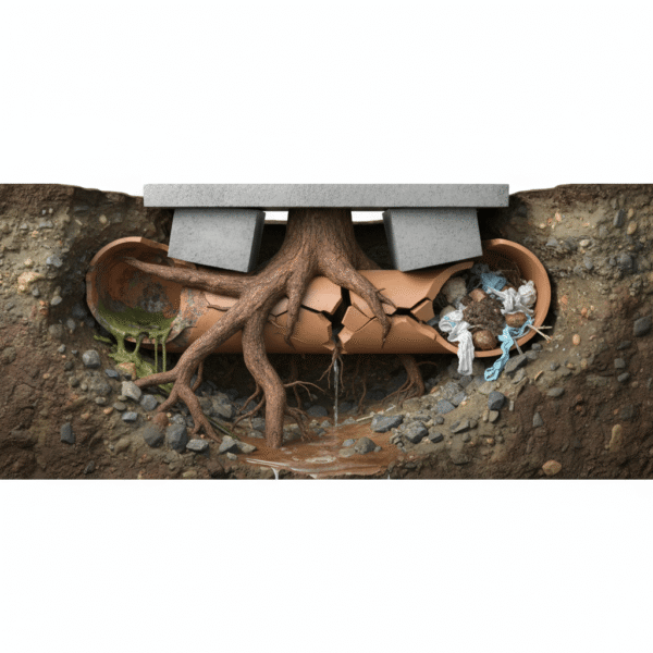 Causes of Sewer Line Damage